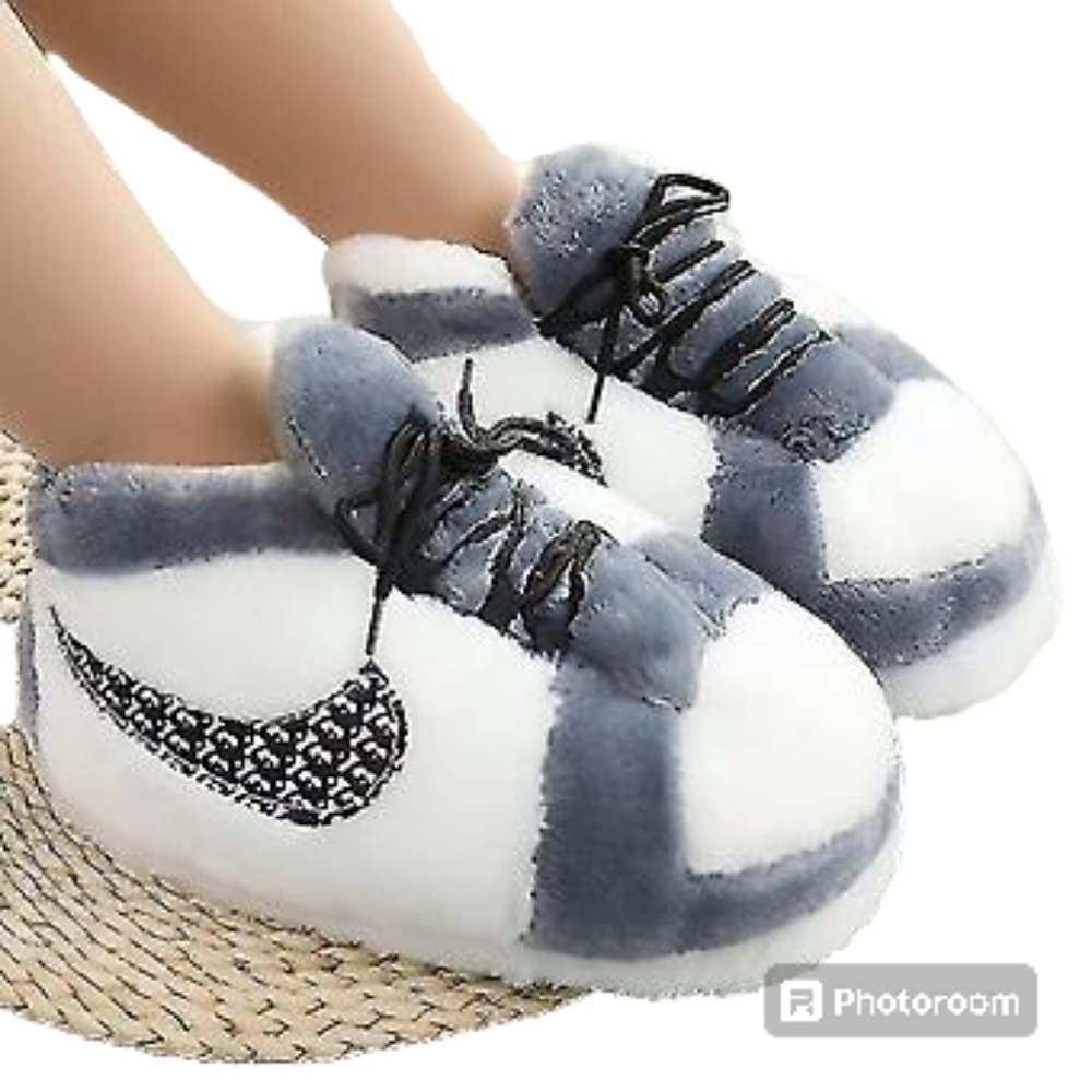 Dior-Jordan Athletic Slippers